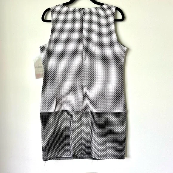 NWT Vintage TALK OF THE WALK Sleeveless Contrast Shift Day Dress—SZ. Medium - Picture 15 of 15